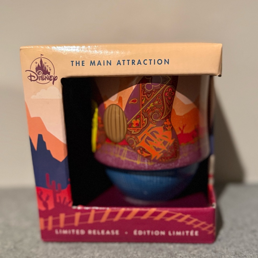 Disney The Main Attraction Thunder Mountain Railroad Mug - Limited Release NIB